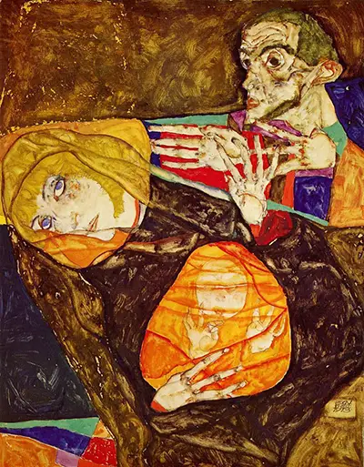 The Holy Family Egon Schiele